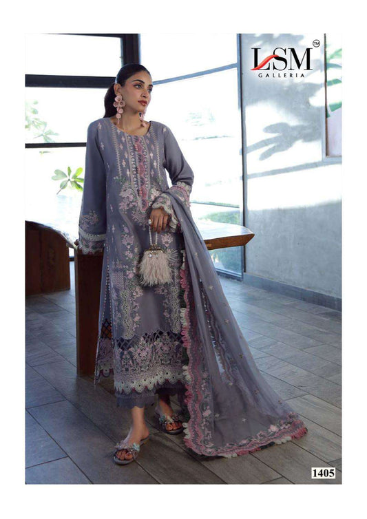 Lavender Luxe (Dusty Lavender Suit) | Pure Heavy Lawn Cotton