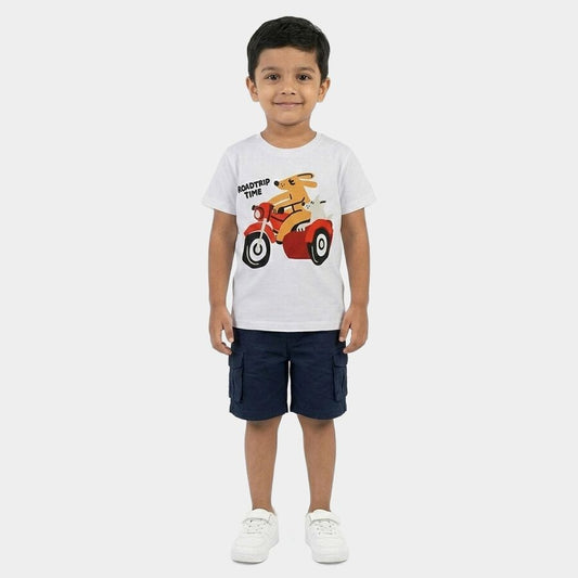 Boys Cotton T-Shirt Combo Pack of 3 – Comfortable Daily Wear